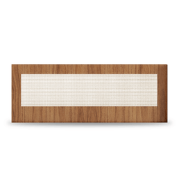 Grade Frontal Para Cama Haus Nature com Palha - Freijó