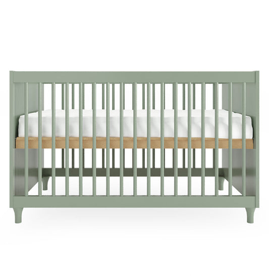 Berço Haus Nature Com Palha 3 em 1 - Verde Jardim