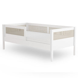 Cama Sofá Haus Nature Com Palha - Branco