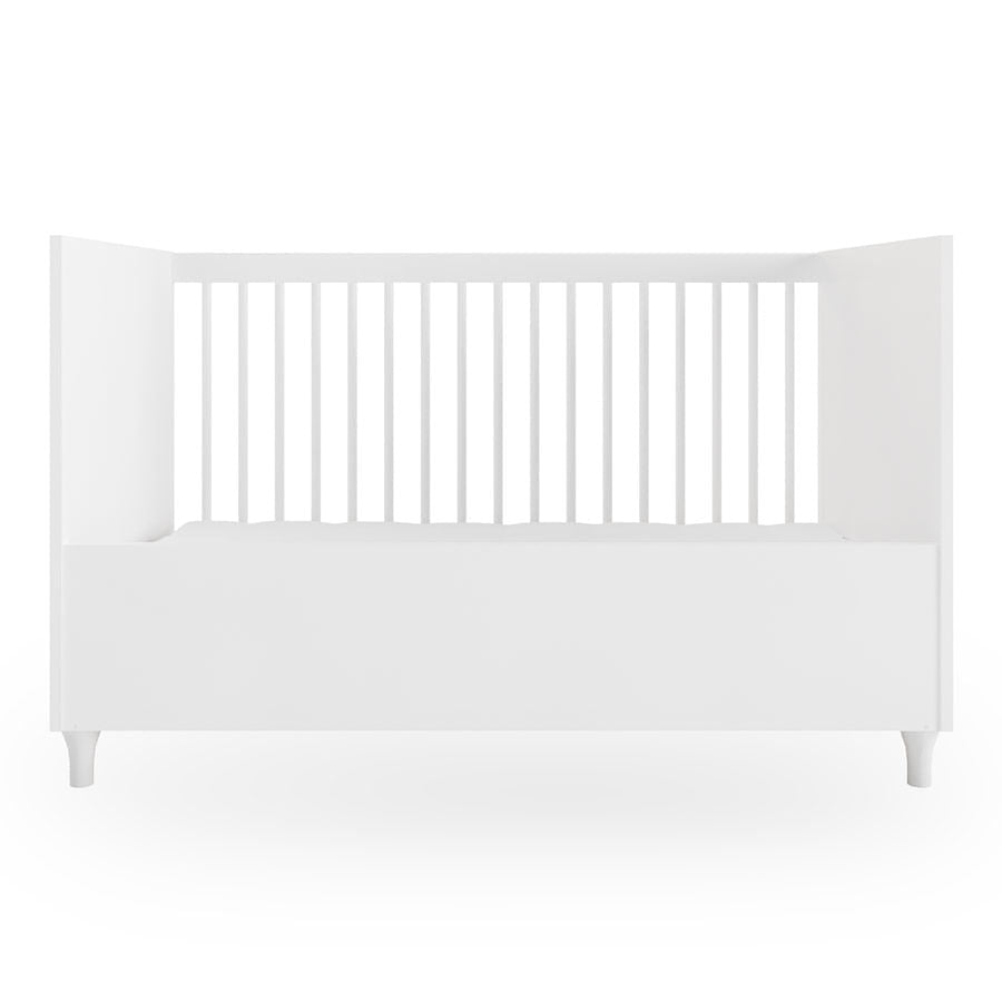 Grade Frontal de Transformação Para Mini Cama Haus Nature Com Palha - Branco