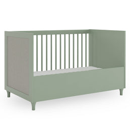 Grade Frontal de Transformação Para Mini Cama Haus Nature Com Palha - Verde Jardim