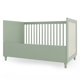 Grade Frontal de Transformação Para Mini Cama Haus Nature Com Palha - Verde Jardim