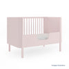 Meia Grade de Transformação Para Mini Cama Nord - Rosa