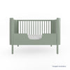 Meia Grade de Transformação Para Mini Cama Nord - Verde Jardim