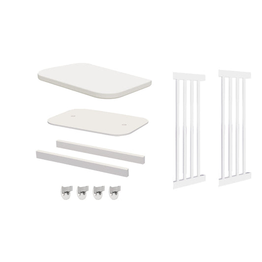 Kit de Transformação Para Mini Berço Nord Branco Old