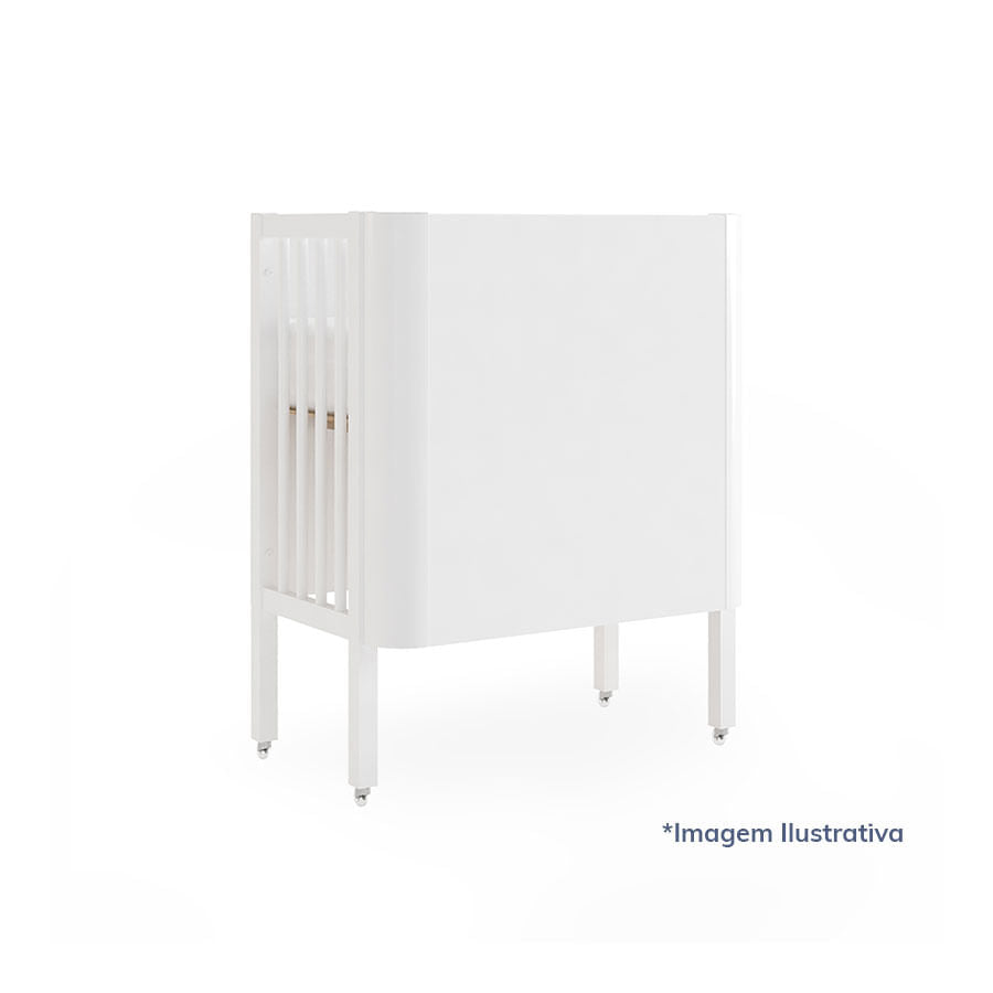 Kit de Transformação Para Mini Berço Nord Branco Old