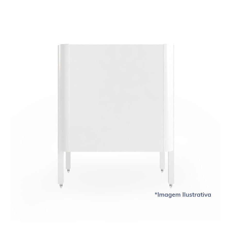 Kit de Transformação Para Mini Berço Nord Branco Old