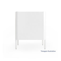 Kit de Transformação Para Mini Berço Nord Branco Old