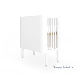 Kit de Transformação Para Mini Berço Nord Branco Old