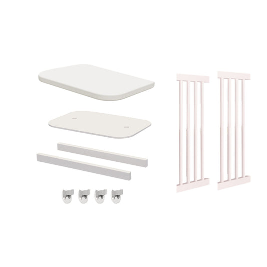 Kit de Transformação Para Mini Berço Nord Rosa Old