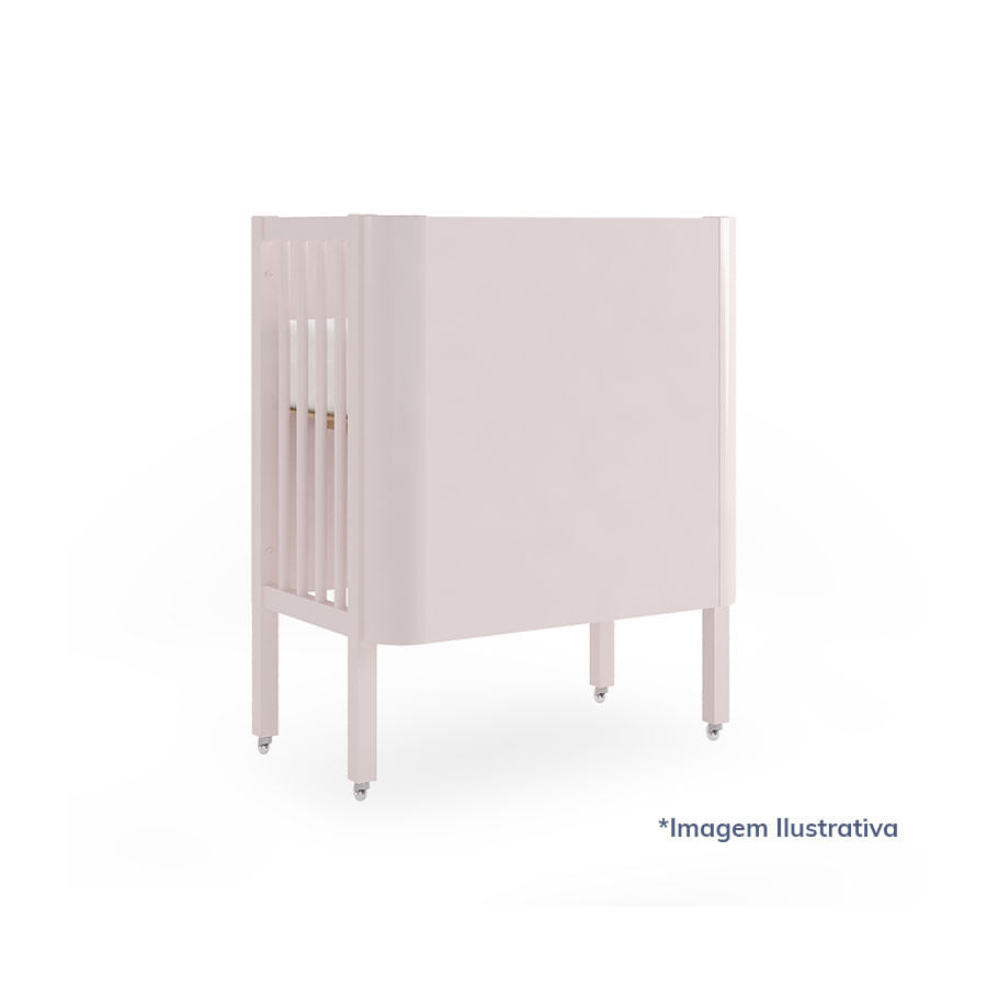 Kit de Transformação Para Mini Berço Nord Rosa Old