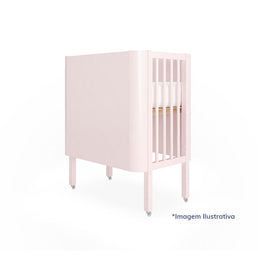 Kit de Transformação Para Mini Berço Nord Rosa Old