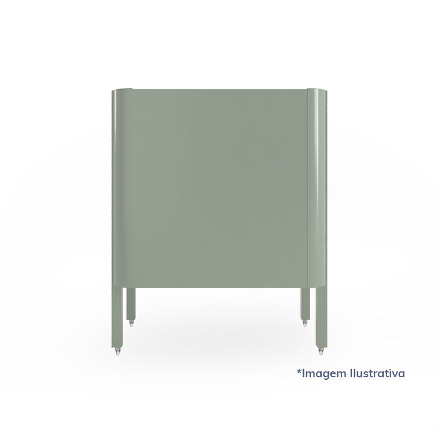 Kit de Transformação Para Mini Berço Nord Verde Jardim Old