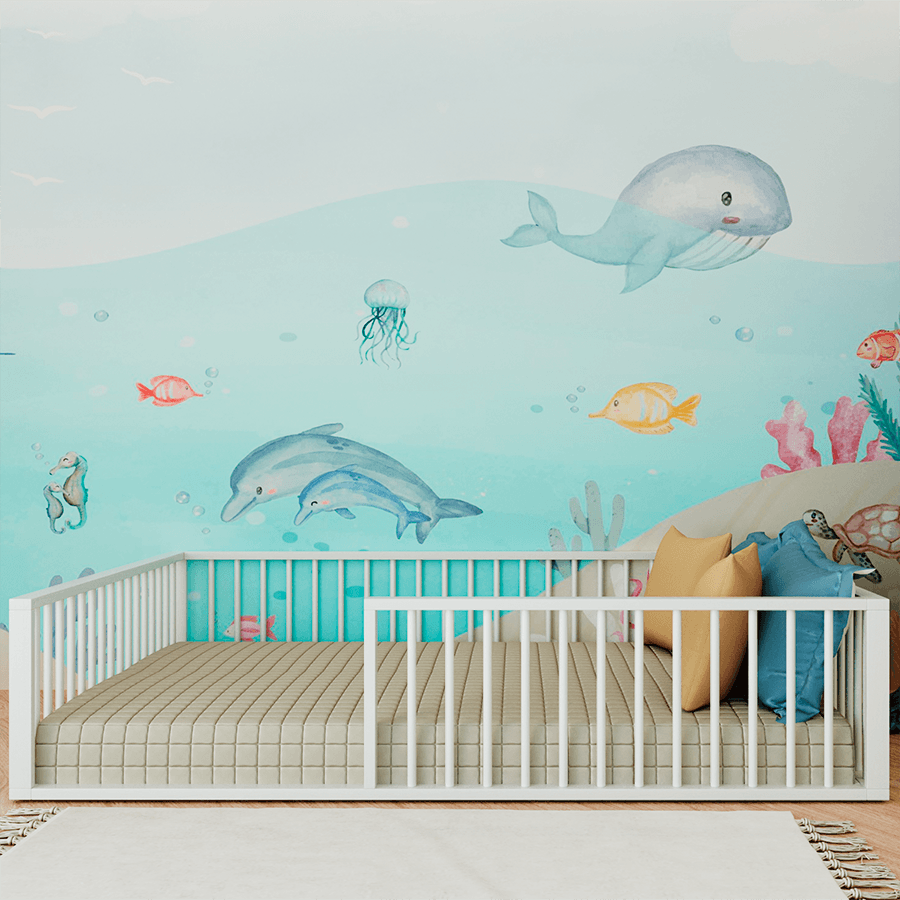 Cama Montessoriana Casal Fazenda - Branco