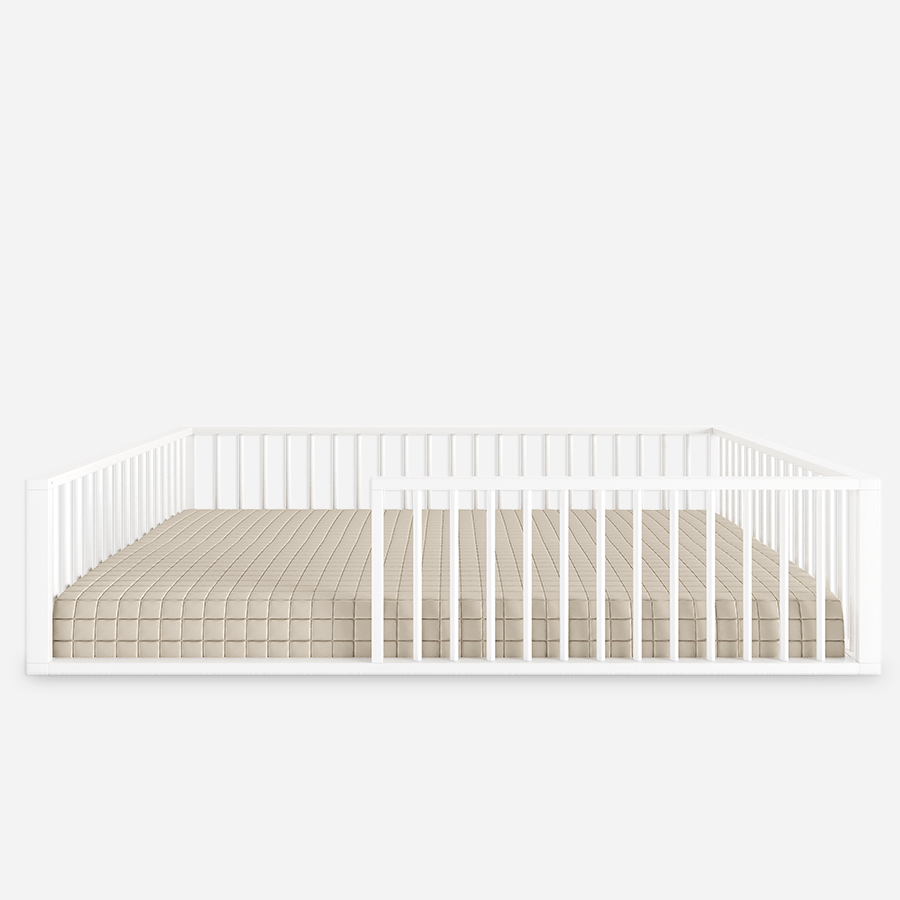 Cama Montessoriana Casal Fazenda - Branco