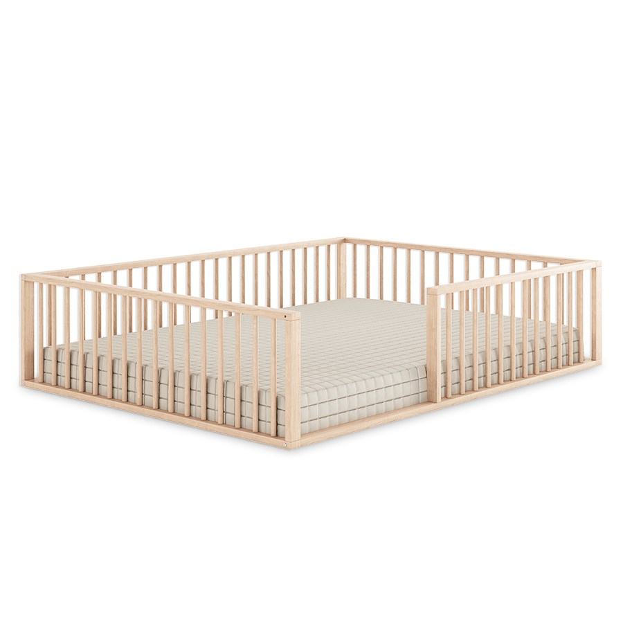 Cama Montessoriana Casal Fazenda - Carvalho