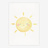 Quadro Infantil Sol Aquarela - Vertical