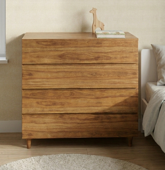 Cômoda de Bebê Haus Nature 4 Gavetas 110Cm - Freijó