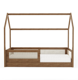 Cama Sofá Haus Nature Casinha Palha 2 em 1 - Freijó