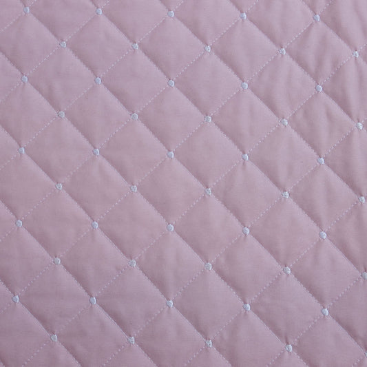 Capa de Almofada Quadradinho Poá 60cm x 40cm - Rosa Nuvem