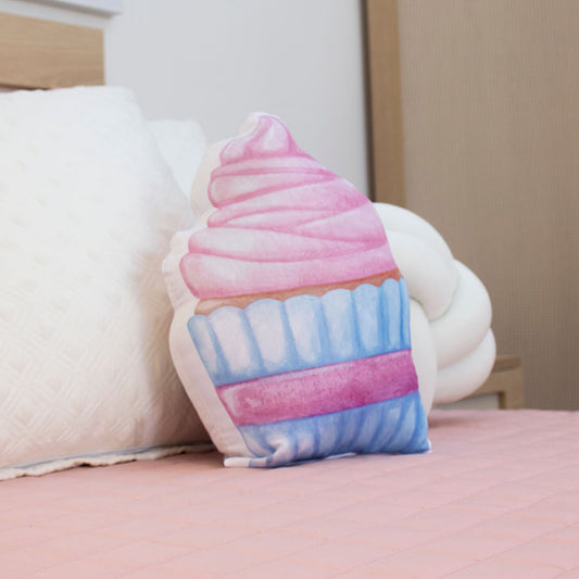 Almofada Infantil Formato Cupcake