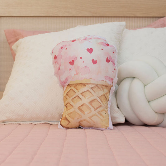 Almofada Infantil Formato Sorvete