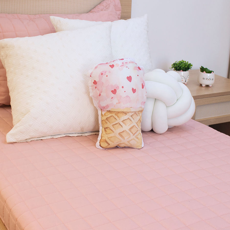 Almofada Infantil Formato Sorvete