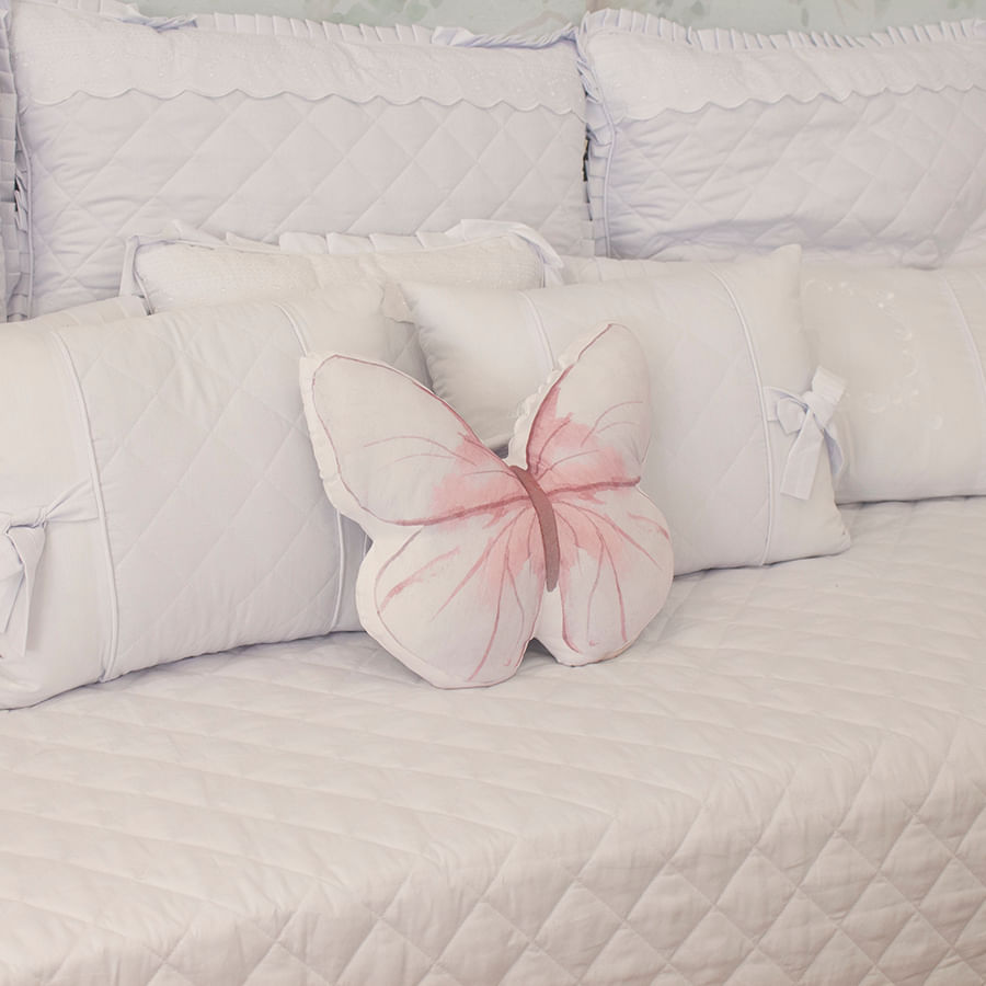 Almofada Infantil Formato Borboleta