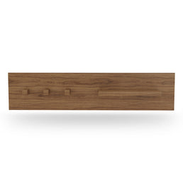 Prateleira Haus Nature com Ganchos - Freijó