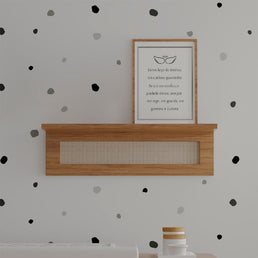 Prateleira Haus Nature Com Palha - Freijó