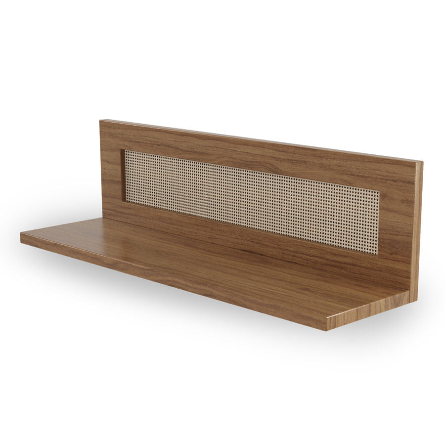 Prateleira Haus Nature Com Palha - Freijó