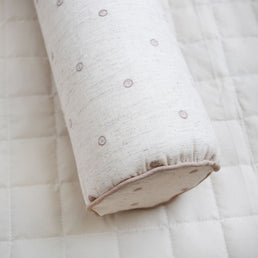 Kit 4 Rolos Linho Poá - Bege