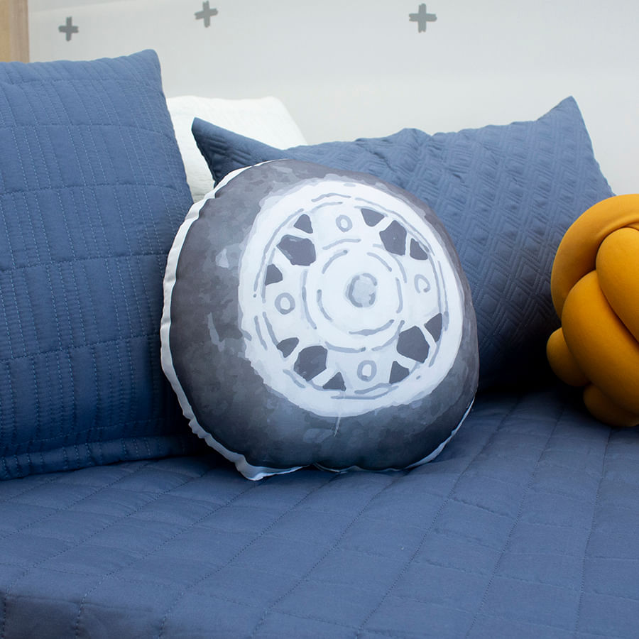 Almofada Infantil Formato Roda