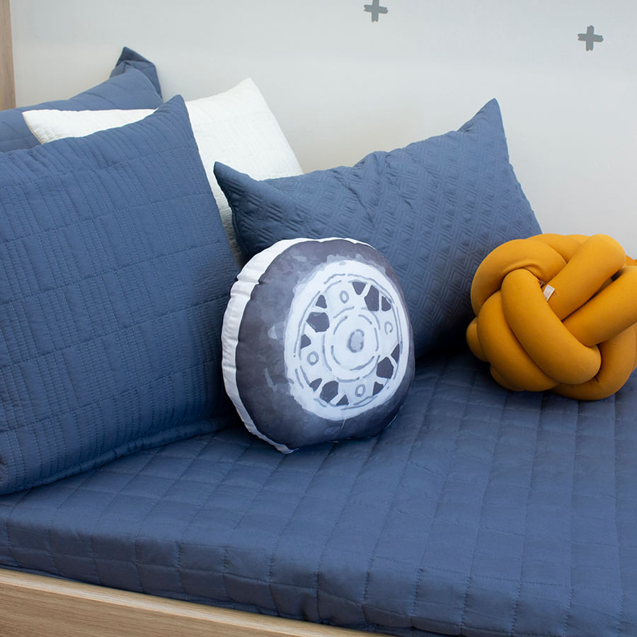 Almofada Infantil Formato Roda