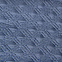 Almofada de Amamentação Losango - Azul Jeans