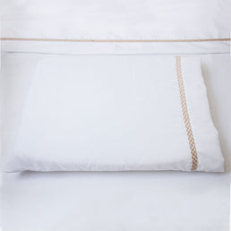 Lençol de Berço Corrente 3 Peças - Bege