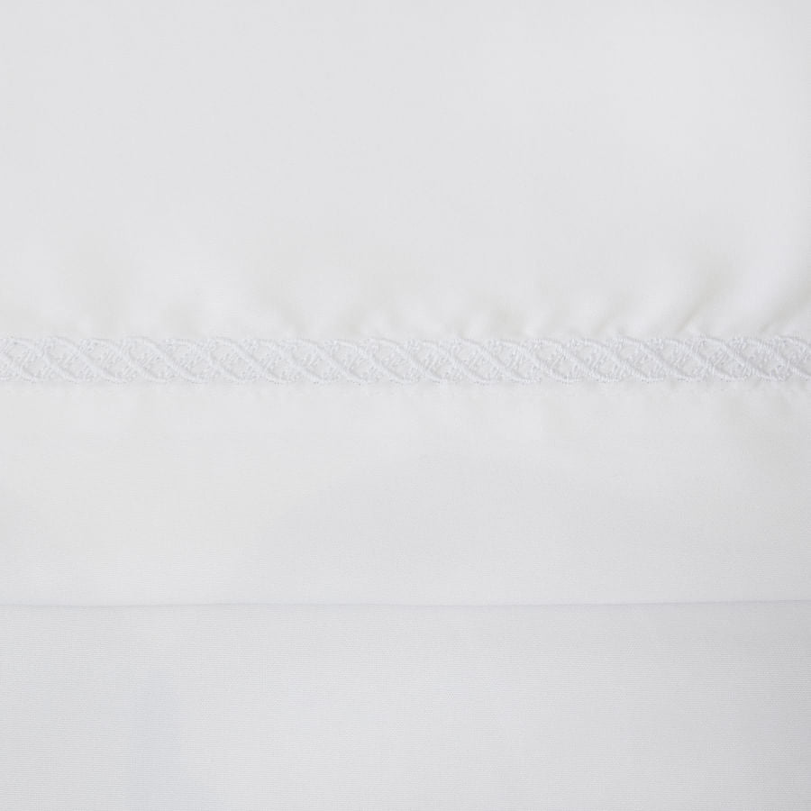 Lençol de Berço Corrente 3 Peças - Branco