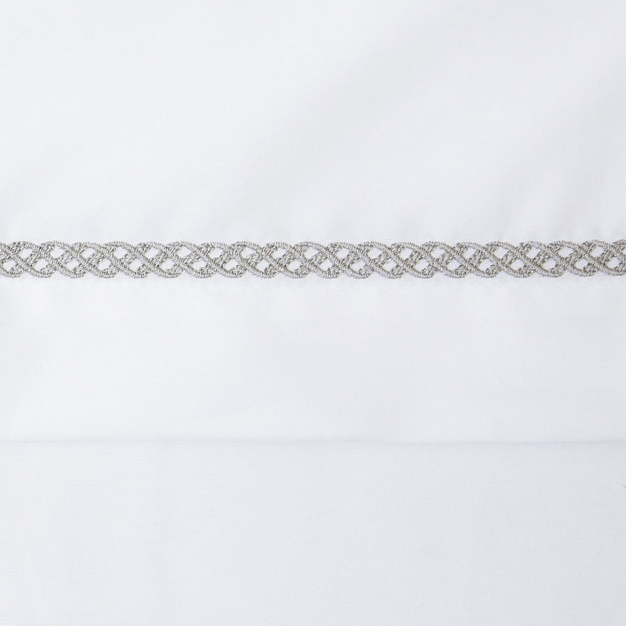 Lençol de Berço Corrente 3 Peças - Cinza