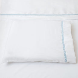 Lençol de Berço Corrente 3 Peças - Azul Jeans