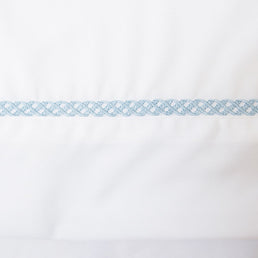 Lençol de Berço Corrente 3 Peças - Azul Jeans