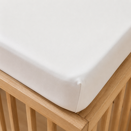 Lençol de Berço Basic Com Elástico - Branco
