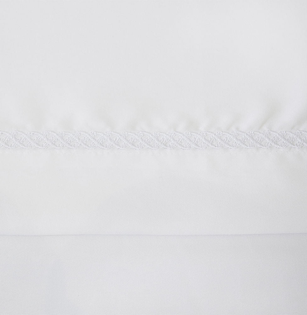 Kit Fronhas de Solteiro Basic 2 Peças - Branco