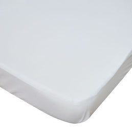 Lençol de Berço Losango 3 Peças - Branco