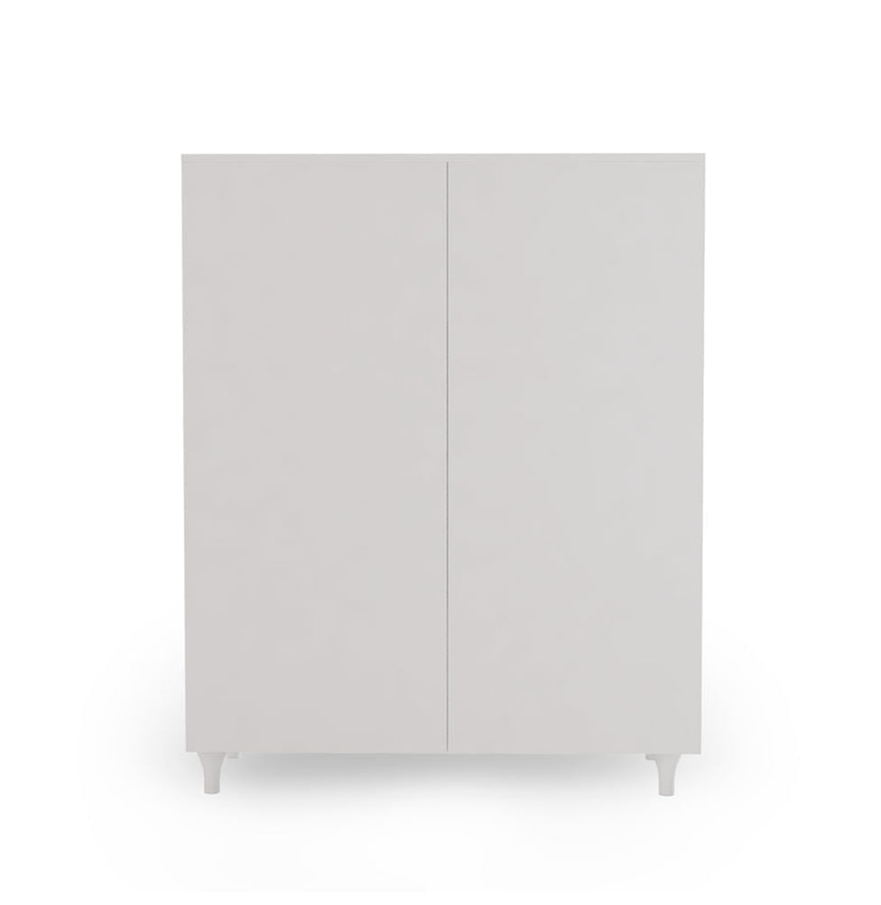 Guarda-roupa Haus Nature 2 portas branco