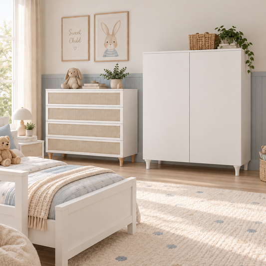 Roupeiro Haus Nature 2 Portas  - Branco