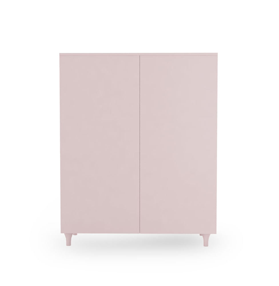 Roupeiro Haus Nature 2 Portas - Rosa