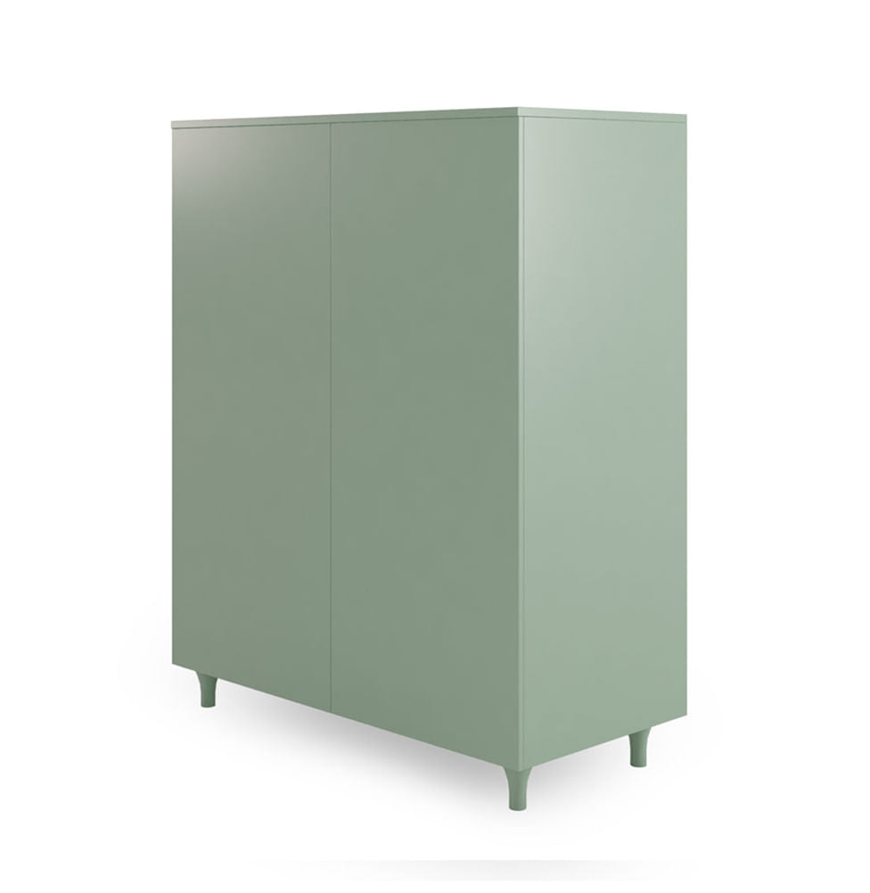 Roupeiro Haus Nature 2 Portas - Verde Jardim