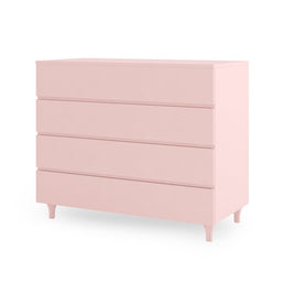 Cômoda de Bebê Haus Nature 4 Gavetas 110Cm - Rosa