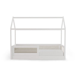 Cama Sofá Haus Nature Casinha Palha 2 em 1 - Branco