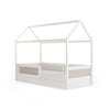 Cama Sofá Haus Nature Casinha Palha 2 em 1 - Branco